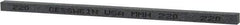 Made in USA - 220 Grit Silicon Carbide Square Polishing Stone - Very Fine Grade, 5/32" Wide x 6" Long x 5/32" Thick - USA Tool & Supply