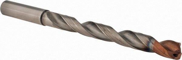 Walter-Titex - 7/16" 140° Point Solid Carbide Jobber Drill - USA Tool & Supply