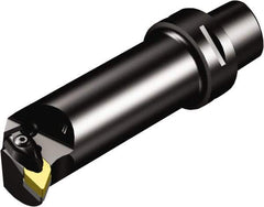 Sandvik Coromant - Right Hand Cut, Size C5, DNMG 442 Insert Compatiblity, Modular Turning & Profiling Cutting Unit Head - 27mm Ctr to Cutting Edge, 140mm Head Length, Through Coolant, Series T-Max P - USA Tool & Supply
