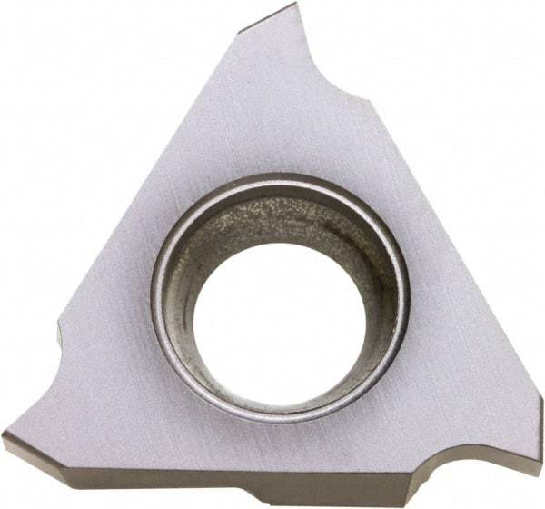 Kyocera - 32GBA Grade PR930, 1mm Cutting Width Carbide Grooving Insert - 2mm Max Depth of Cut, Left Hand, 0.05mm Corner Radius, TiCN Finish - USA Tool & Supply