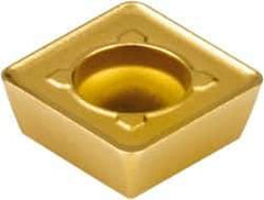 Kennametal - SDMT080308E GG Grade KC730M Carbide Milling Insert - TiN Finish, 0.318" Inscribed Circle, 1/32" Corner Radius - USA Tool & Supply