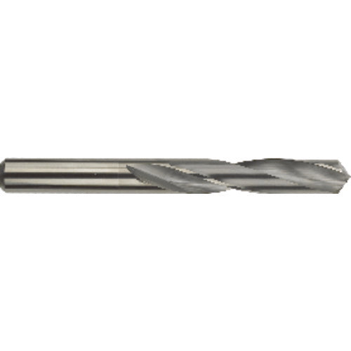 ‎3/16″ Dia. × 3/16″ Shank × 1-5/8″ Flute Length × 2-3/4″ OAL, Standard, 118°, Bright, 2 Flute, External Coolant, Round Solid Carbide Drill Series/List #5374 - Exact Industrial Supply