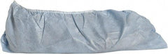 Dupont - Size L, SureStep, Standard Shoe Cover - Blue, Non-Chemical Resistant - USA Tool & Supply