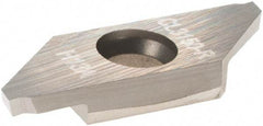 Sandvik Coromant - MACL3 MAC H13A Grade, 0.0591" Cutting Width, Carbide Cutoff Insert - 15° Left Hand Lead Angle, 0.002" Cnr Rad - USA Tool & Supply