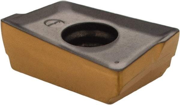 Iscar - 3M AXKT1304 Grade IC330 Carbide Milling Insert - TiCN/TiN Finish, 0.179" Thick, 0.6mm Corner Radius - USA Tool & Supply