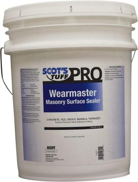 Scot's Tuff - 5 Gal Pail Sealer - Use on Concrete, Stone, Masonry Surface - USA Tool & Supply
