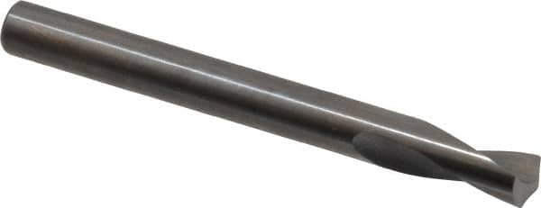 Keo - 1/4" Body Diam, 142°, 2-1/2" OAL, Solid Carbide Spotting Drill - USA Tool & Supply