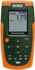 Extech - Thermocouple & RTD Calibrators Calibrator Type: Thermocouple Calibrator Measurement Type: Temperature/Voltage - USA Tool & Supply