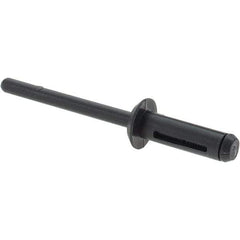 Value Collection - Nylon Multi Grip Blind Rivet - 1/8" to 5/32" Grip, 9mm Head Diam, - USA Tool & Supply