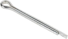 Value Collection - 3/16" Diam x 2" Long Extended Prong Cotter Pin - Grade 2, Zinc-Plated, Steel - USA Tool & Supply