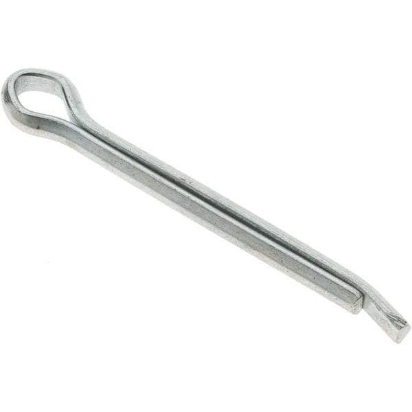 Value Collection - 5/32" Diam x 1-3/4" Long Hammerlock Cotter Pin - Grade 2, Zinc-Plated, Steel - USA Tool & Supply