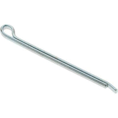 Value Collection - 7/64" Diam x 1-3/4" Long Hammerlock Cotter Pin - Grade 2, Zinc-Plated, Steel - USA Tool & Supply