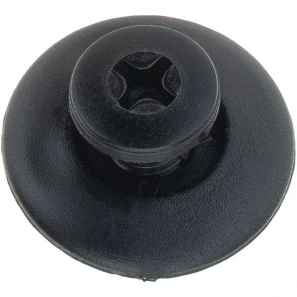 Value Collection - Plastic Screw Mount Blind Rivet - 20mm Head Diam, - USA Tool & Supply