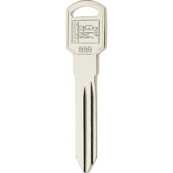 Value Collection - GM Key Blank - Nickel - USA Tool & Supply