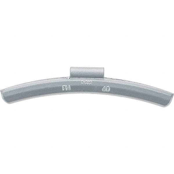 Value Collection - 60 g FN Wheel Weight - Zinc, For Use with Automotive & Light Trucks - USA Tool & Supply