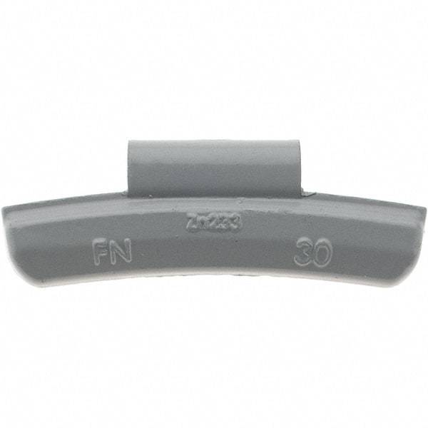 Value Collection - 30 g FN Wheel Weight - Zinc, For Use with Automotive & Light Trucks - USA Tool & Supply