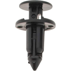 Value Collection - 8mm Hole Diam, Nylon Panel Rivet - 19mm Length Under Head, 8mm Material Thickness - USA Tool & Supply