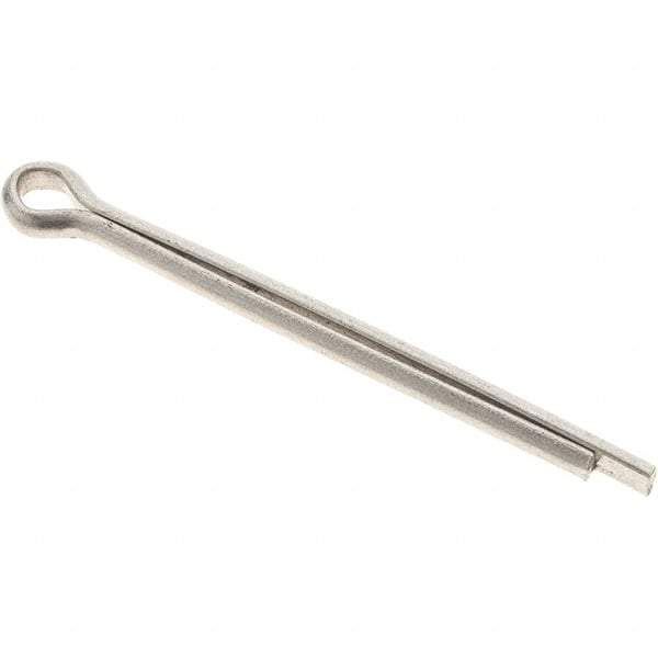 Value Collection - 5/32" Diam x 2" Long Extended Prong Cotter Pin - Grade 18-8, Uncoated, Stainless Steel - USA Tool & Supply