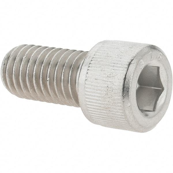 Value Collection - 1/2-13 UNC Hex Socket Drive, Socket Cap Screw - Grade 316 Stainless Steel, 1" Length Under Head - USA Tool & Supply