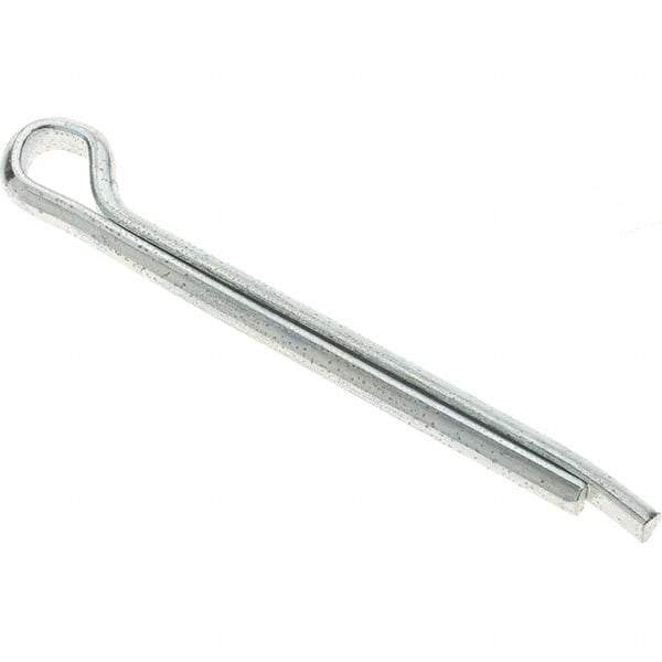 Value Collection - 3/8" Diam x 4" Long Hammerlock Cotter Pin - Grade 2, Zinc-Plated, Steel - USA Tool & Supply