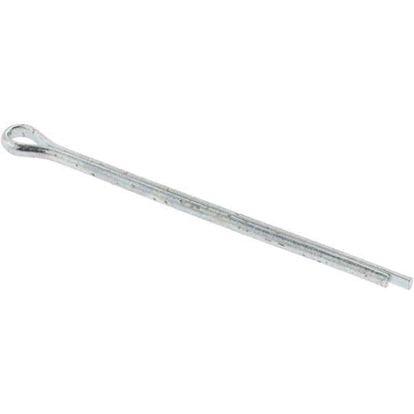 1/16″ Diam x 1-1/4″ Long Extended Prong Cotter Pin Steel, Zinc-Plated