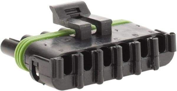 Made in USA - Automotive Terminal Parts - Weather Pack Connector Shells - USA Tool & Supply