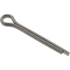 Value Collection - 3/16" Diam x 1-1/2" Long Extended Prong Cotter Pin - Grade 2, Zinc-Plated, Steel - USA Tool & Supply