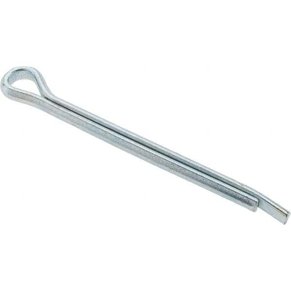 Value Collection - 5/32" Diam x 2" Long Hammerlock Cotter Pin - Grade 2, Zinc-Plated, Steel - USA Tool & Supply