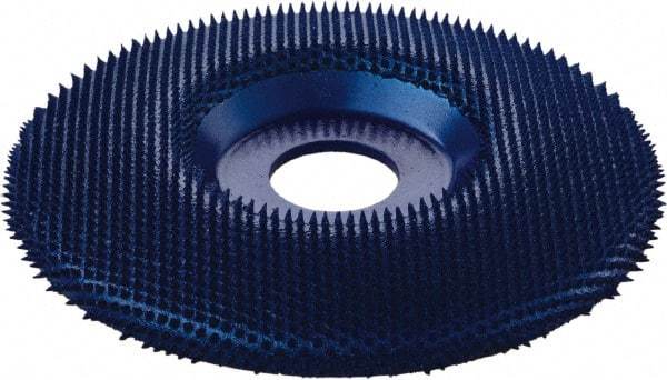KUTZALL - 4-1/2" Wheel Diam, 7/8" Arbor Hole, Depressed Center Wheel - Coarse Grade, Tungsten Carbide, 15,000 Max RPM - USA Tool & Supply