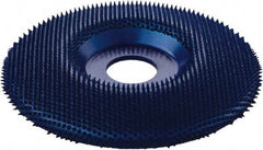 KUTZALL - 4-1/2" Wheel Diam, 7/8" Arbor Hole, Depressed Center Wheel - Coarse Grade, Tungsten Carbide, 15,000 Max RPM - USA Tool & Supply