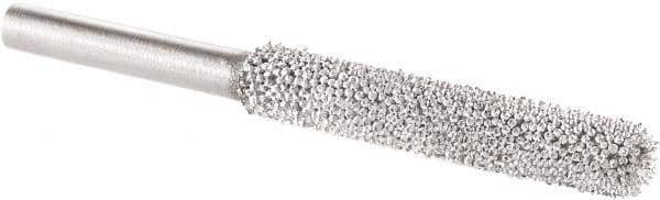 KUTZALL - 1/8" Cut Diam, 1/8" Shank Diam, Cylinder Ball End Head Burr - Carbide, Ball End - USA Tool & Supply