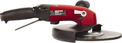Chicago Pneumatic - 9" Wheel Diam, 6,000 RPM, Pneumatic Angle & Disc Grinder - 5/8-11 Spindle, 80 CFM - USA Tool & Supply