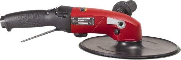 Chicago Pneumatic - 9" Max Disc, 6,000 RPM, Pneumatic Handheld Disc Sander - 80 CFM, 1/2" Inlet, 2.8 hp, 90 psi - USA Tool & Supply