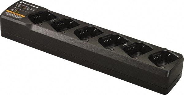 Motorola - Two Way Radio 6-Unit Desktop Charger with Cloning Capability - 6 Radios, Series RM - USA Tool & Supply