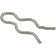 Value Collection - 5/16" Groove, 31/32" Long, Stainless Steel Hair Pin Clip - 0.052" Clip Diam, 3/8" Shaft Diam, Grade 302 & 18-8 - USA Tool & Supply