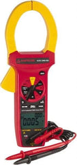 Amprobe - ACDC-3400 IND, CAT IV, CAT III, Digital True RMS Clamp Meter with 2.2441" Clamp On Jaws - 750 VAC, 1000 VDC, 1000 AC/DC Amps, Measures Voltage, Capacitance, Current, Frequency, Resistance - USA Tool & Supply