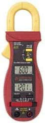 Amprobe - ACD14TRMS-PLUS, CAT III, Digital True RMS HVAC Clamp Meter with 1.0236" Clamp On Jaws - 600 VAC/VDC, 600 AC Amps, Measures Voltage, Continuity, Current, Frequency, microAmps, Resistance, Temperature - USA Tool & Supply