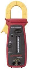 Amprobe - RS-3 PRO, CAT IV, Analog Average Responding Clamp Meter with 1.6142" Clamp On Jaws - 600 VAC, 600 AC Amps, Measures Voltage, Continuity, Current, Resistance - USA Tool & Supply