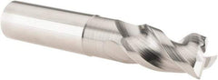 Iscar - 5/8", 3 Flute, Single End, Solid Carbide, 0.02" Corner Radius End Mill - 3-1/2" OAL, Right Hand Flute, 1" LOC, Right Hand Cut, 1.87" Extended Reach - USA Tool & Supply