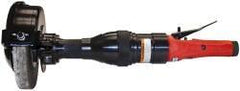 Universal Tool - 6" Wheel Diam, 6,000 RPM, Pneumatic Angle & Disc Grinder - 5/8-11 Spindle, 40 CFM, Side Exhaust - USA Tool & Supply