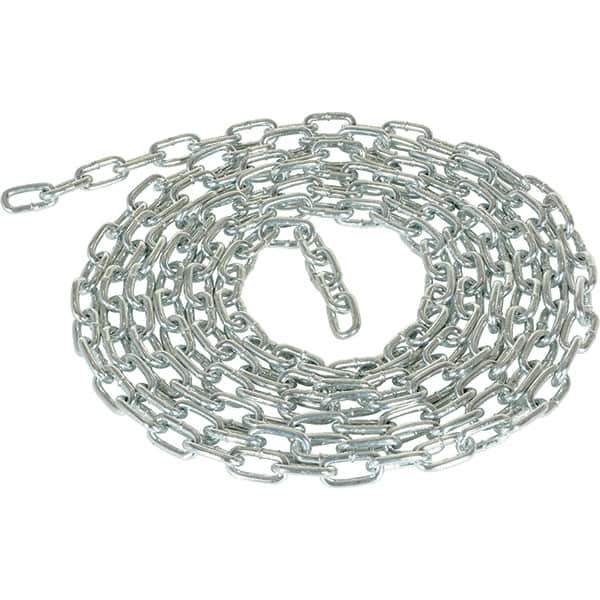 Vestil - 15' Long Steel Bollard - Silver - USA Tool & Supply