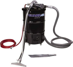 Guardair - 55 Gal Steel Tank, Air Powered Wet/Dry Vacuum - 15 Peak hp, 20' Hose Fitting, Cordless, Cartridge Filter - USA Tool & Supply