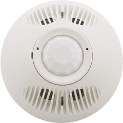 Hubbell Wiring Device-Kellems - 24 VAC/VDC, Indoor Ceiling Mount Infrared and Ultrasonic Sensor - 1-1/2 Inch High - USA Tool & Supply