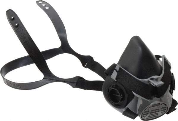 Bitrex - Series Advantage 420, Size M Half Mask Respirator - 4-Point Suspension, Bayonet Connection - USA Tool & Supply