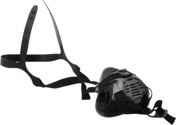 Bitrex - Series Advantage 420, Size L Half Mask Respirator - 4-Point Suspension, Bayonet Connection - USA Tool & Supply