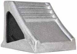 Value Collection - 8-3/4" Wide x 8-1/2" High x 7-1/2" Deep, Steel Wheel Chock - Type G - USA Tool & Supply
