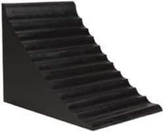 Value Collection - 7" Wide x 8" High x 10" Deep, Rubber Wheel Chock - Type E - USA Tool & Supply