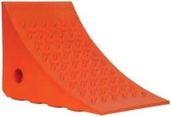 Value Collection - 8" Wide x 8" High x 11" Deep, Urethane Wheel Chock - Type H - USA Tool & Supply