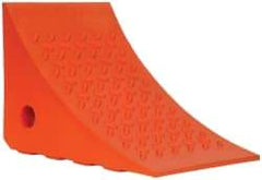 Value Collection - 8" Wide x 8" High x 11" Deep, Urethane Wheel Chock - Type H - USA Tool & Supply