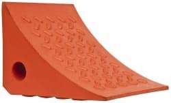 Value Collection - 7" Wide x 6" High x 8" Deep, Urethane Wheel Chock - Type G - USA Tool & Supply